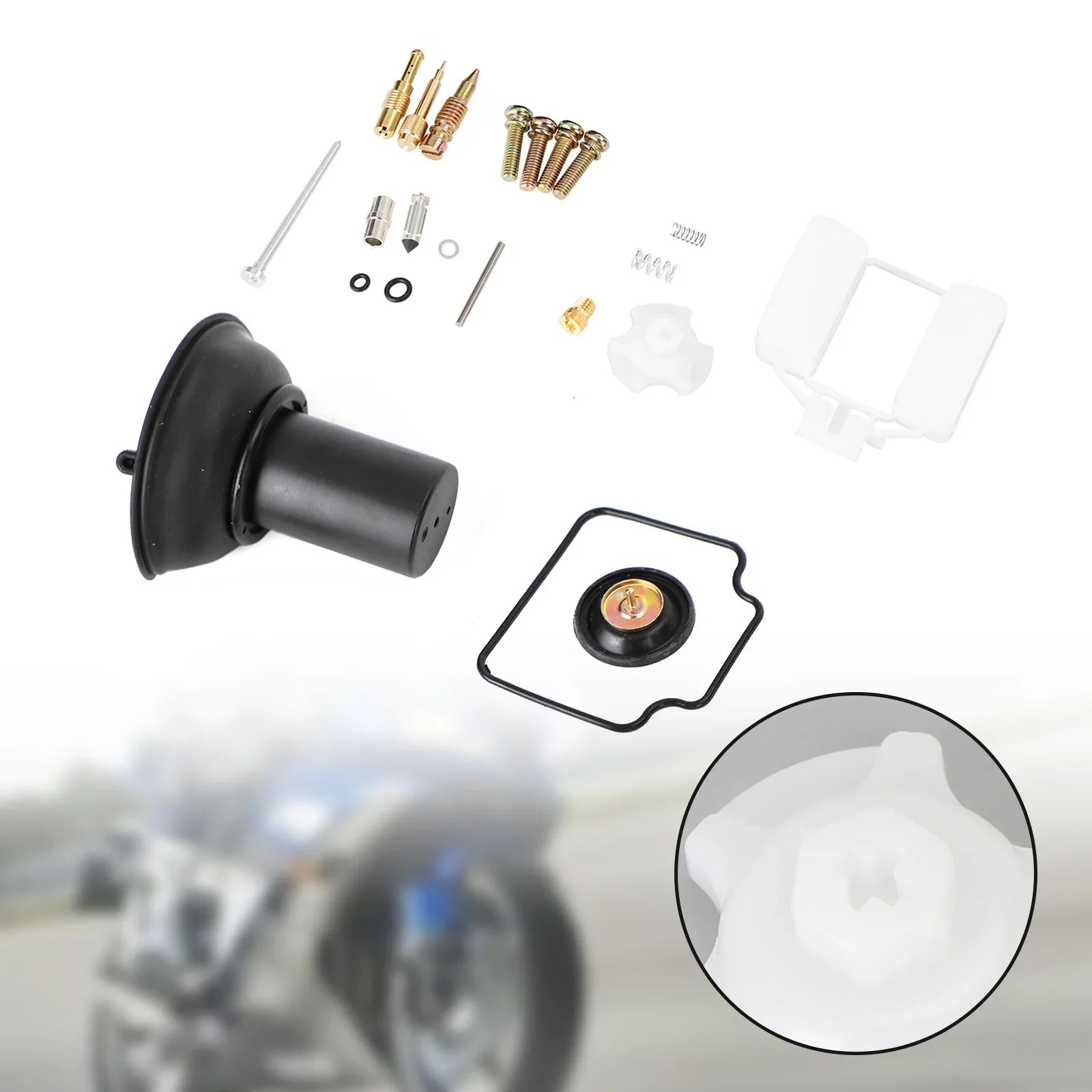 Kit de reconstrucción de carburador para motocicleta Honda CBX250 Twister Cilindro Genérico