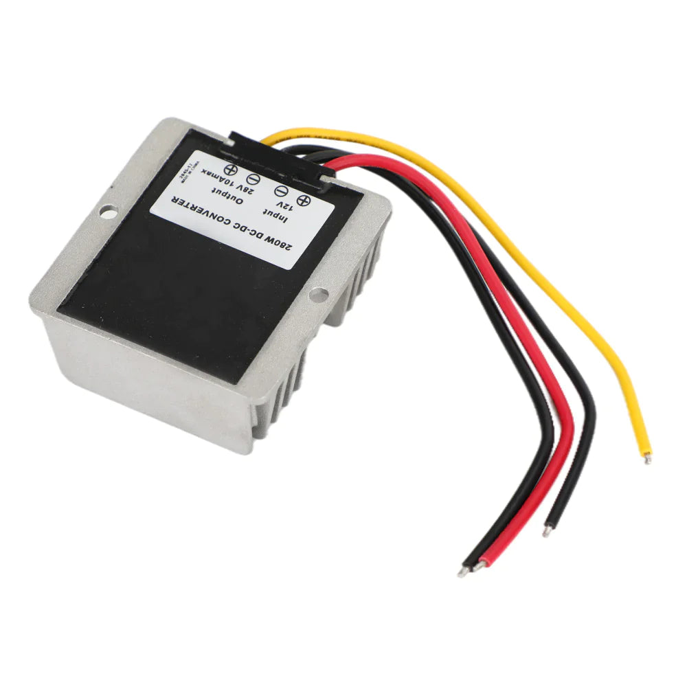 Areyourshop DC Convertisseur Régulateur 12V à 28V 280W Alimentation Step up Module Étanche