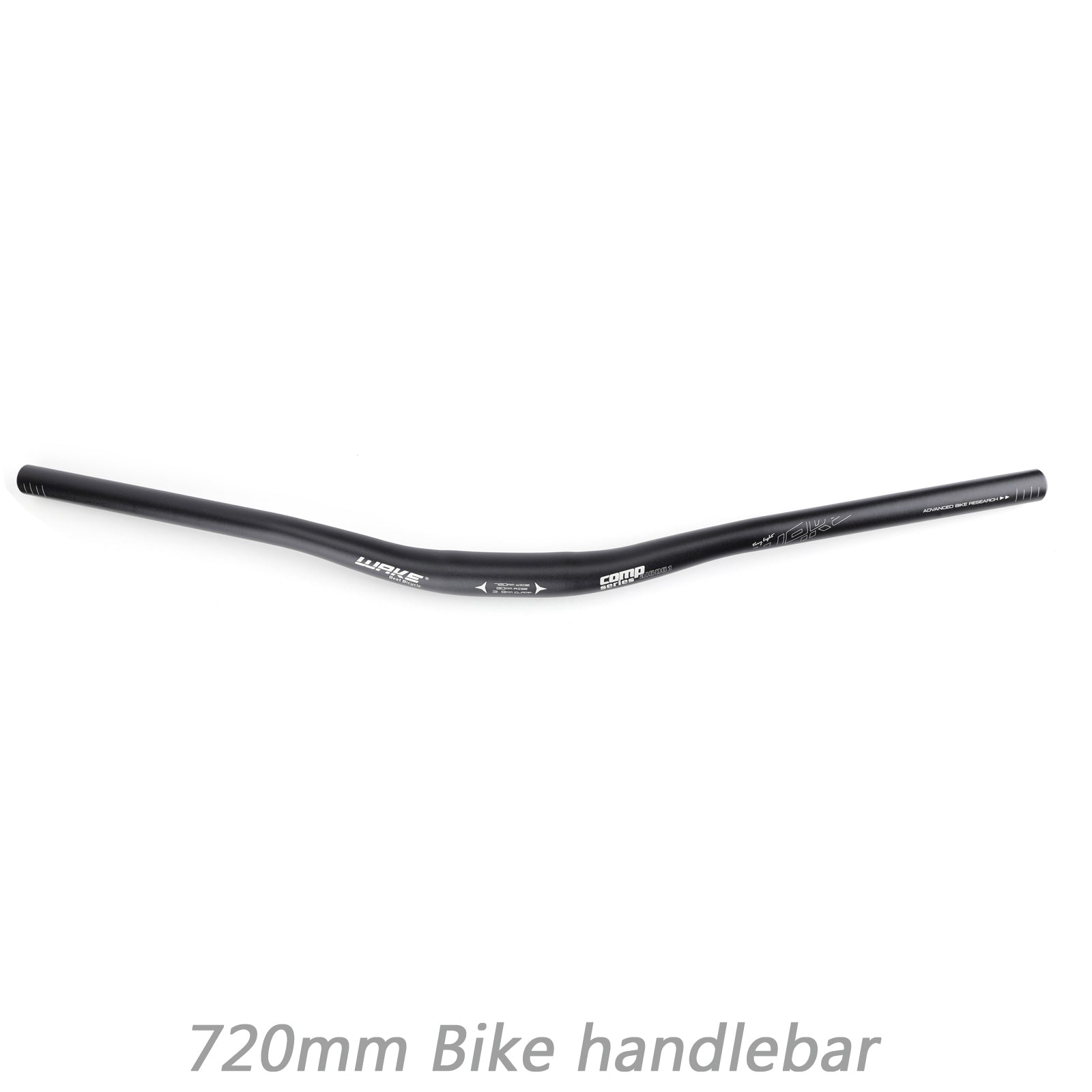 BMX VTT VTT Vélo Guidon 31.8mm Riser Bar 720mm Longueur