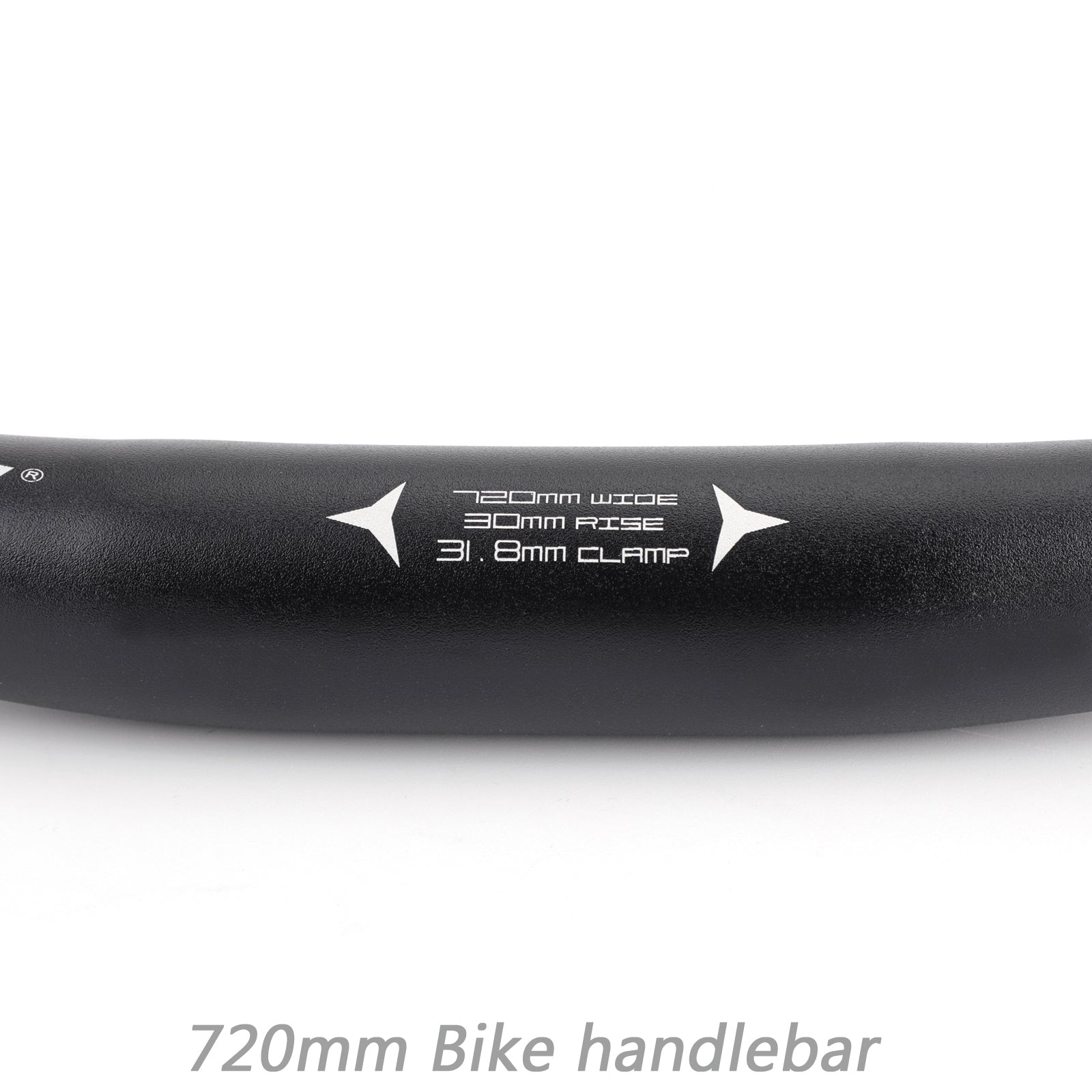 BMX VTT VTT Vélo Guidon 31.8mm Riser Bar 720mm Longueur