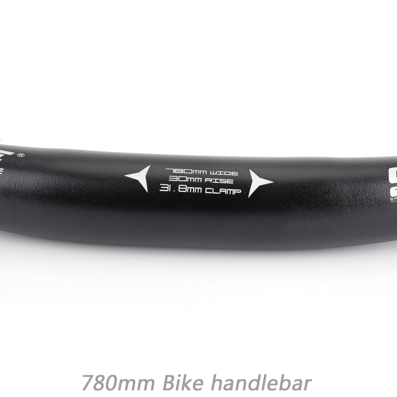 BMX VTT VTT Vélo Guidon 31.8mm Riser Bar 780mm Longueur