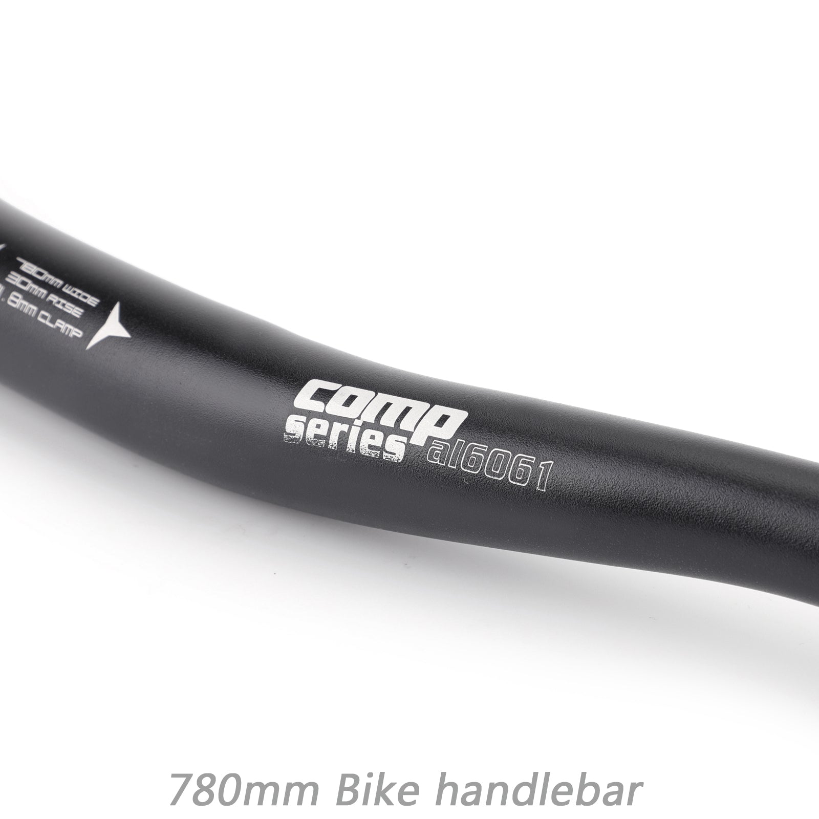 BMX VTT VTT Vélo Guidon 31.8mm Riser Bar 780mm Longueur