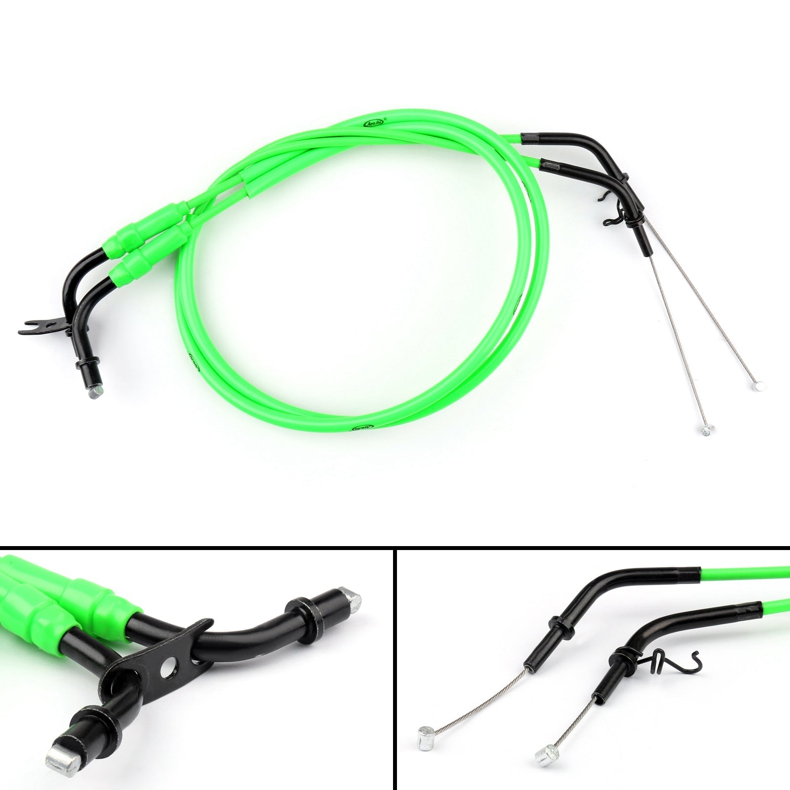 Câble d'accélérateur Push/Pull Wire Line Gas pour Kawasaki Z1000 2011-2013 Generic