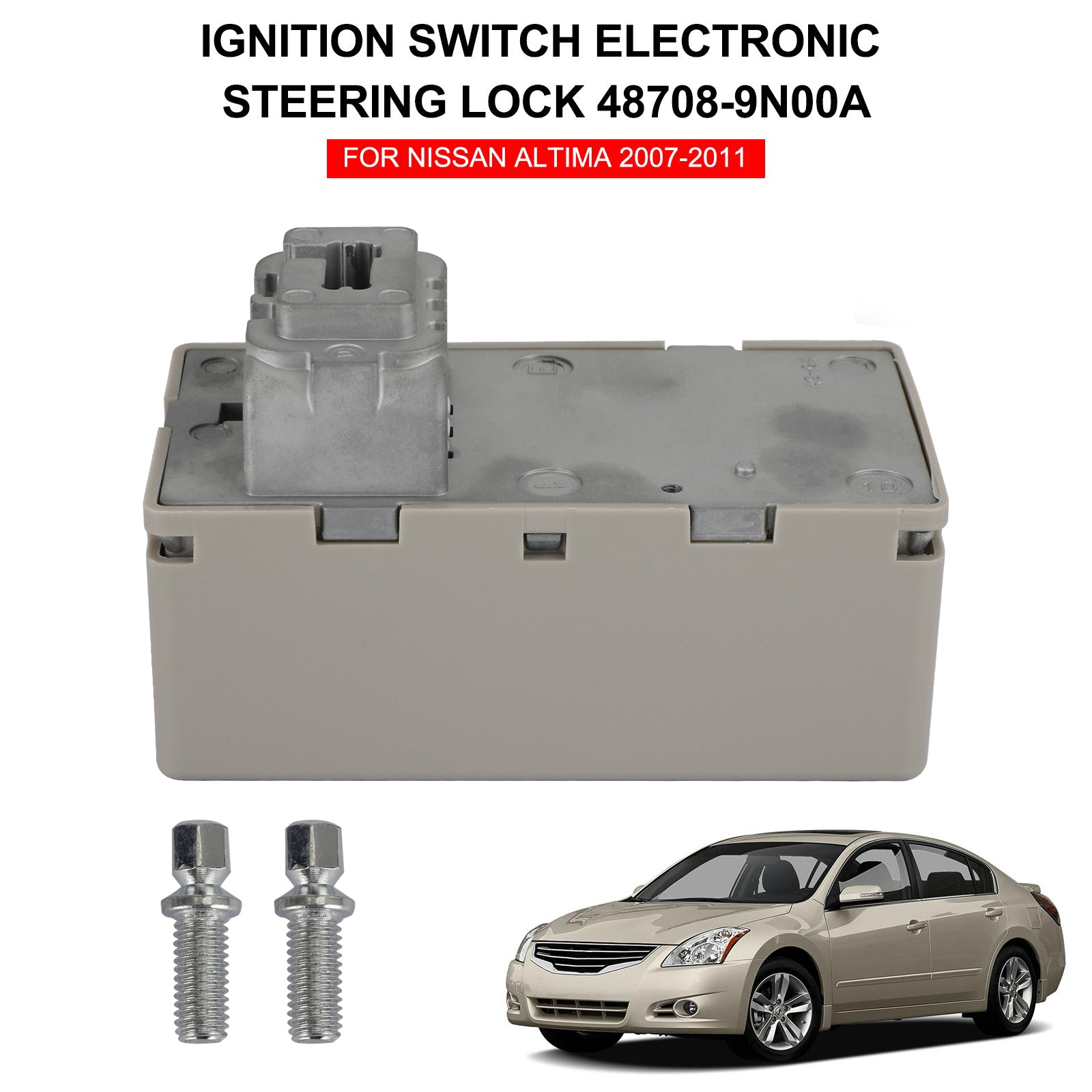 Nissan Altima 2007-2011 Interrupteur d'allumage Verrou de direction électronique 48708-9N00A