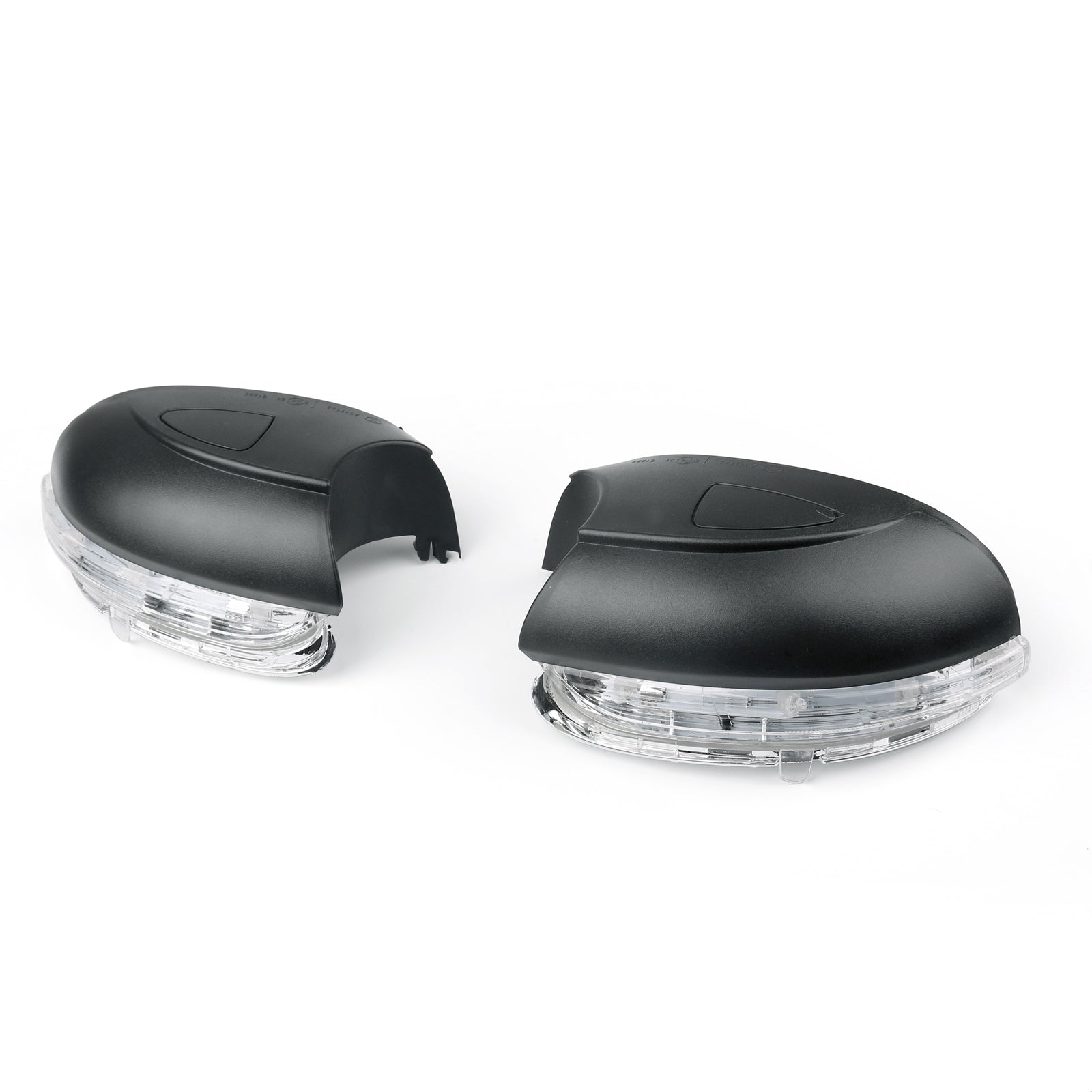 Lámpara de esquina de luz de señal de giro de espejo ABS izquierda/derecha para VW Golf MK6 2009-2012 genérico