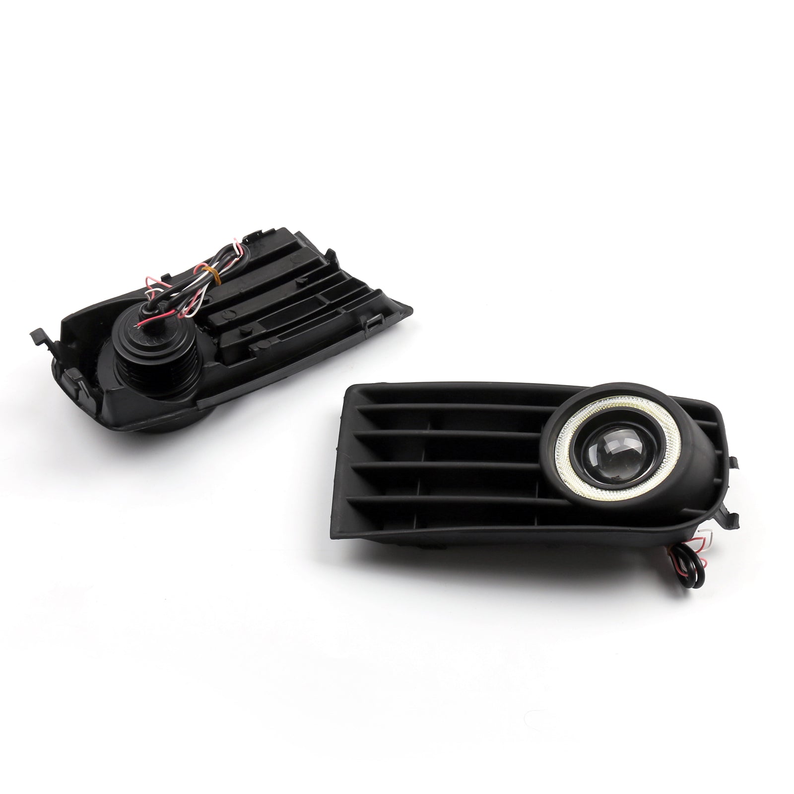 2 pièces phares antibrouillard avant Angel Eyes + calandre pour VW Golf 5 MK5 lapin 2003-2009 générique