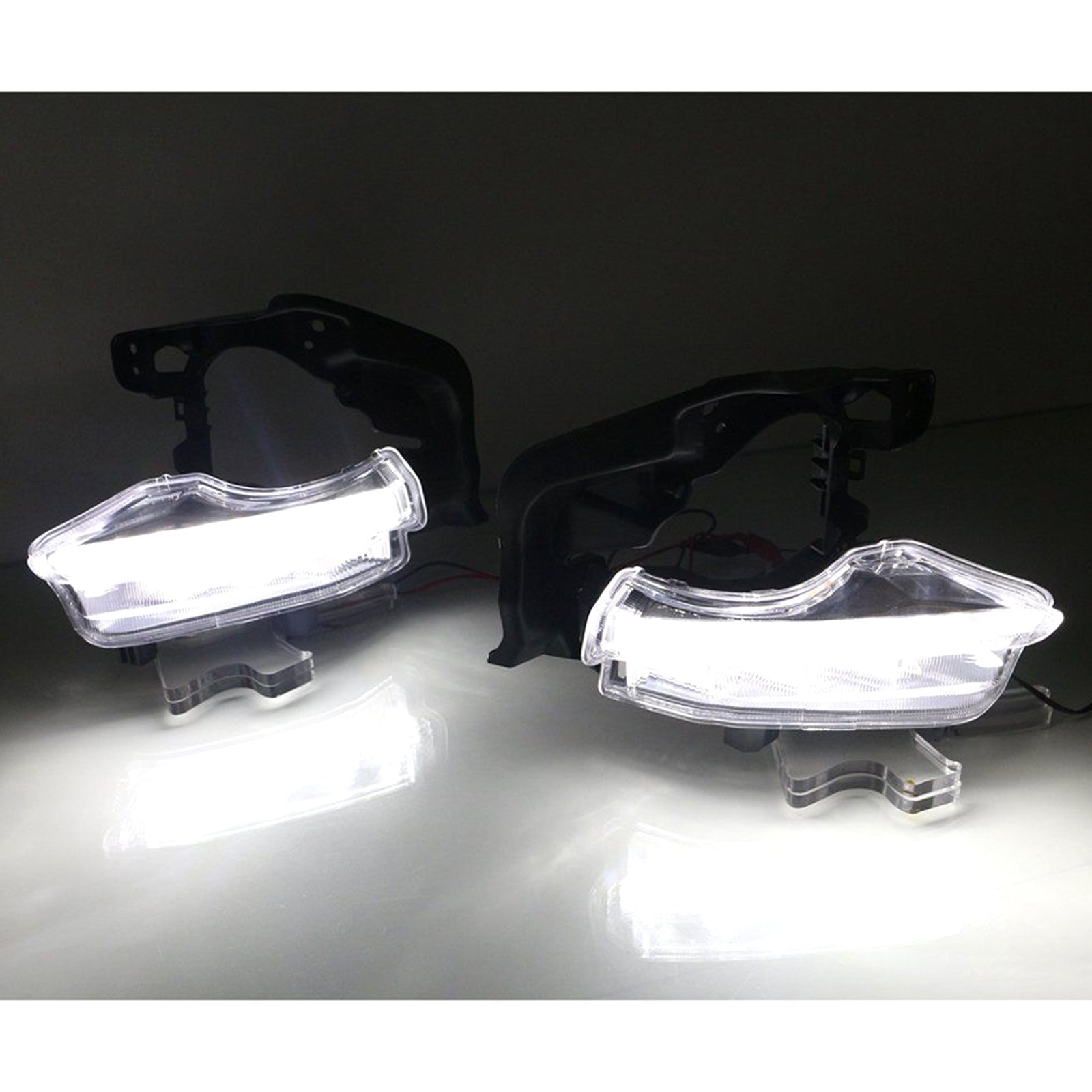 2 luces LED DRL de circulación diurna antiniebla para Toyota Highlander 2014 2015 2016 genérico