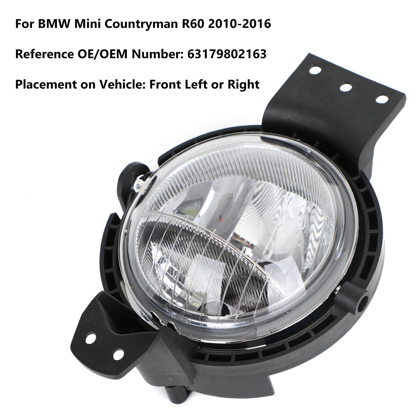 Luz antiniebla genérica L/R para BMW Mini Countryman R60 2010-2016