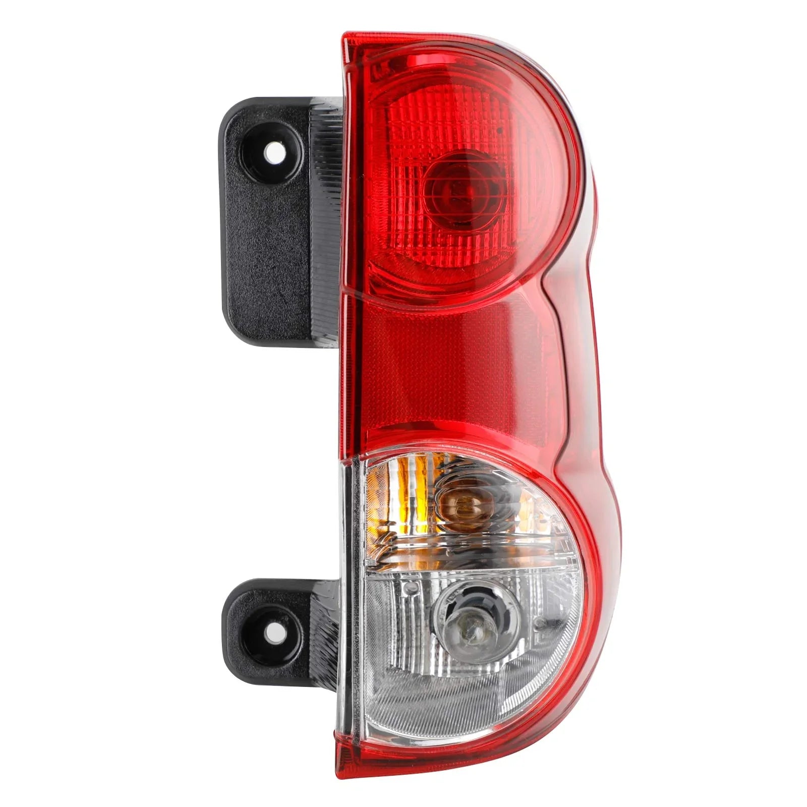 2013-2018 Nissan NV200 Lámpara trasera izquierda + derecha Lámpara trasera transparente Lente roja