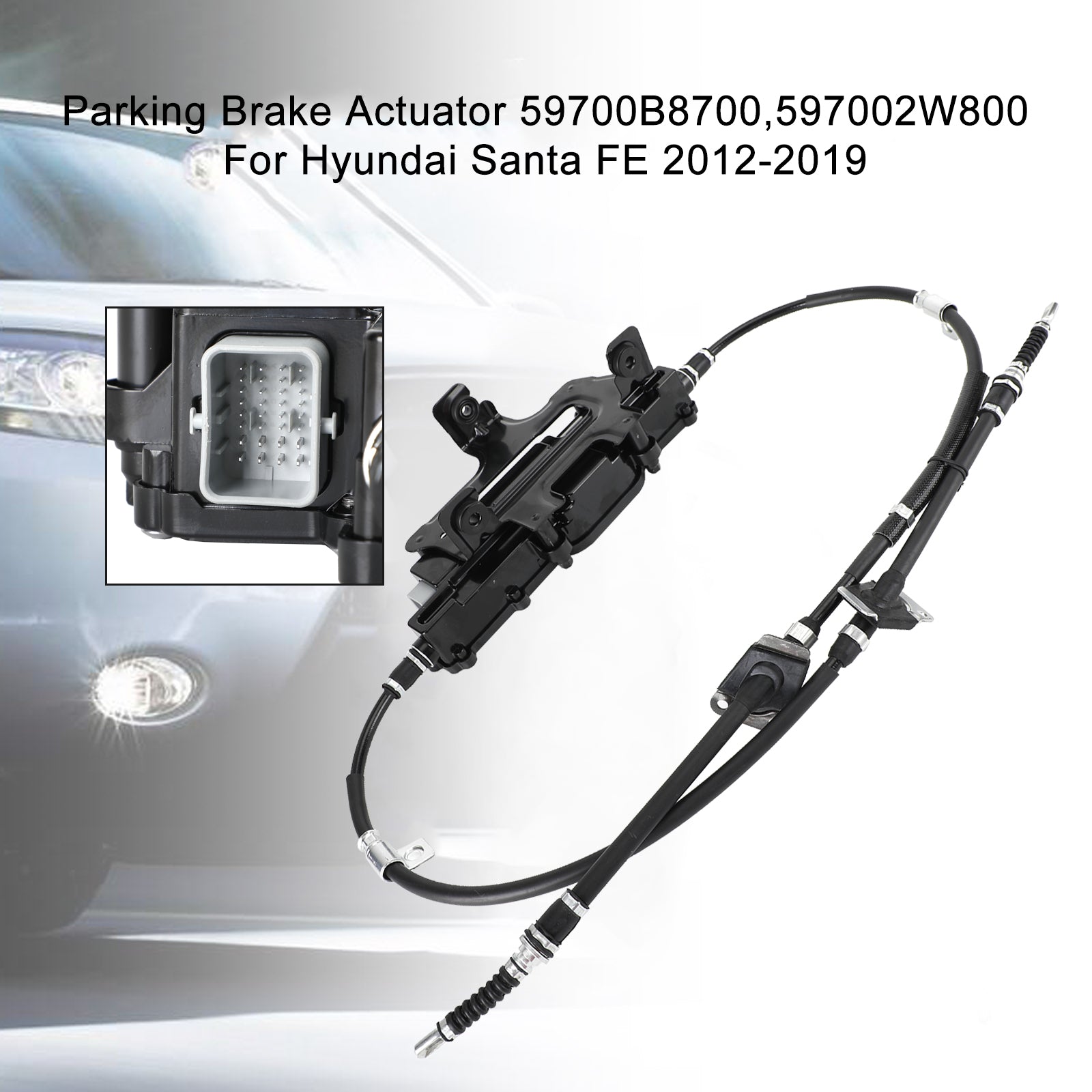 Actuador de freno de mano de frenado de estacionamiento 59700B8700 para Hyundai SantaFE 2012-2019