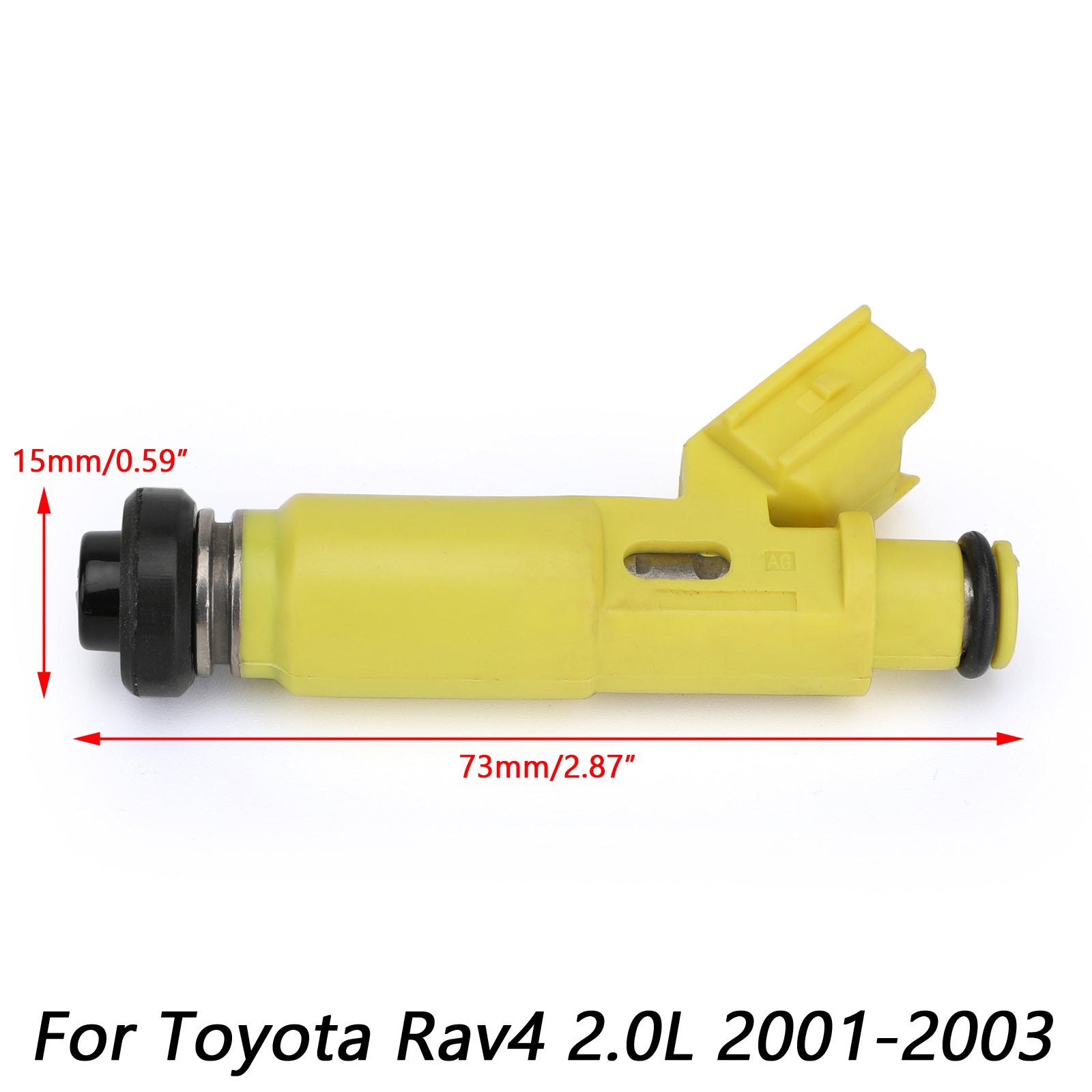 1 X injecteur de carburant à débit adapté pour 23250-28050 2001-2003 Toyota Rav4 2.0L nouveau générique