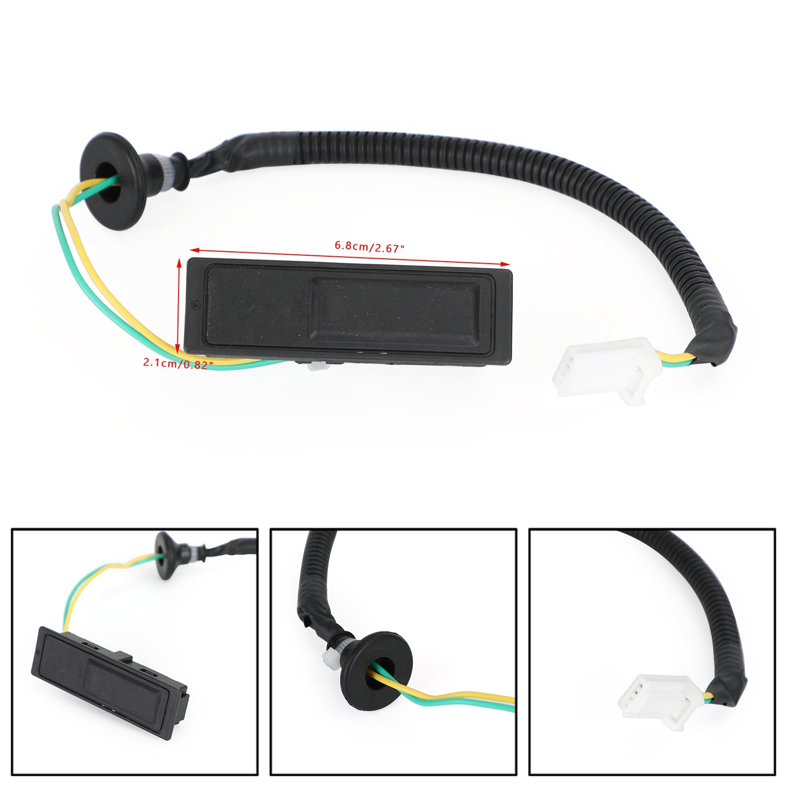 Interrupteur de déverrouillage du couvercle de coffre 25380-3JA0B pour Nissan Pathfinder 2013-2019 253803JA0B générique
