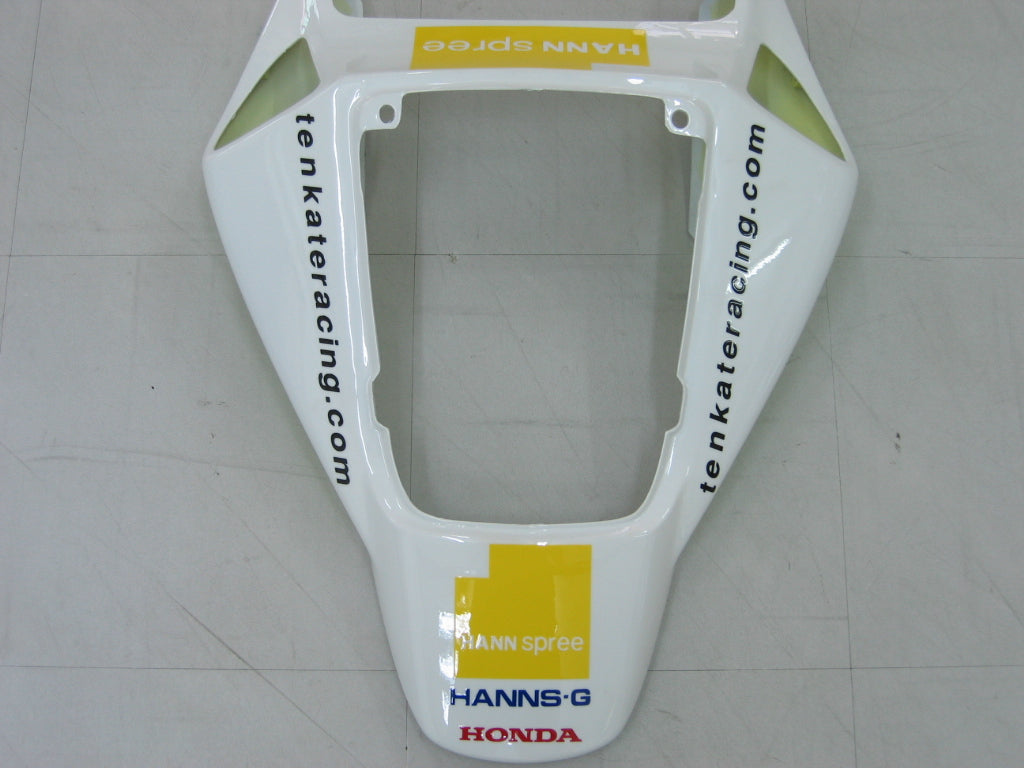 Amotopart Carenados 2004-2005 Honda CBR 1000 RR Blanco Negro Hannspree Genérico