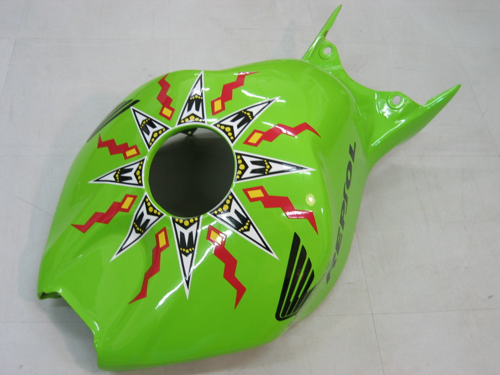 Amotopart Carenados 2004-2005 Honda CBR 1000 RR Negro Verde Valentino Rossi Genérico