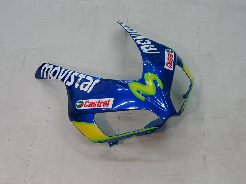 Carénages Amotopart 2006-2007 Honda CBR 1000 RR Bleu &amp; Vert Movistar Generic