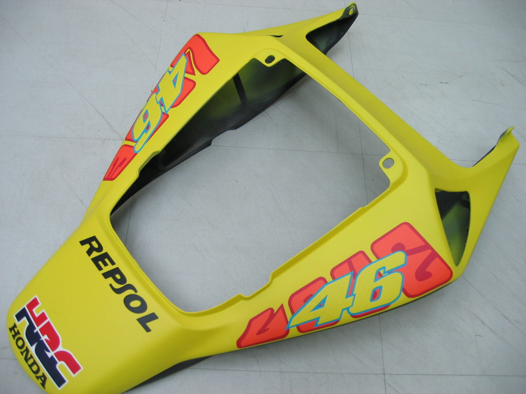 Carénages Amotopart 2006-2007 Honda CBR 1000 RR Noir Jaune Valentino Rossi Generic