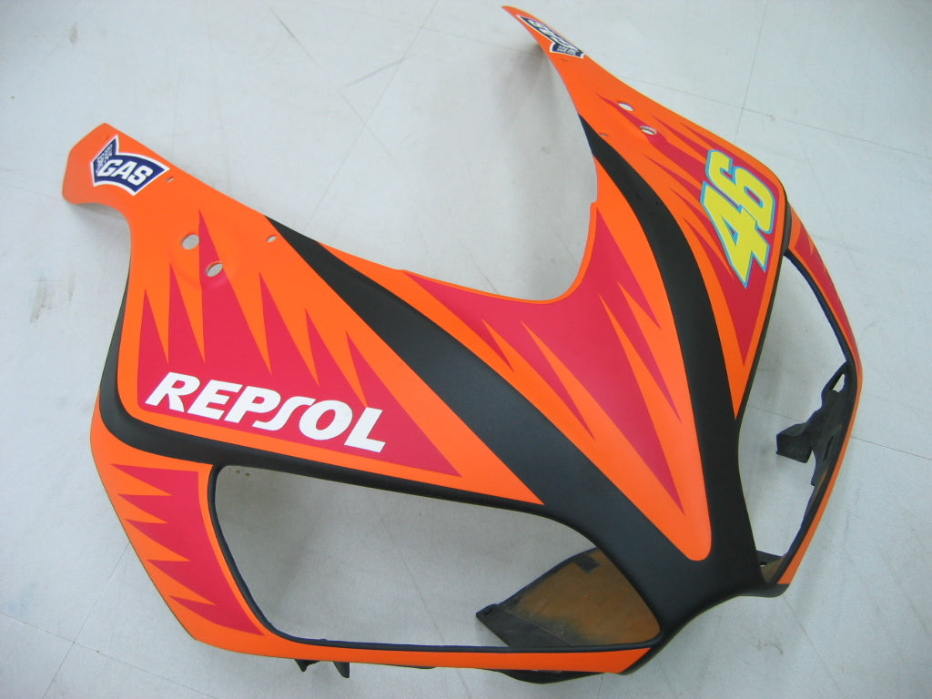 Amotopart Carenados 2006-2007 Honda CBR 1000 RR Negro Amarillo Valentino Rossi Genérico