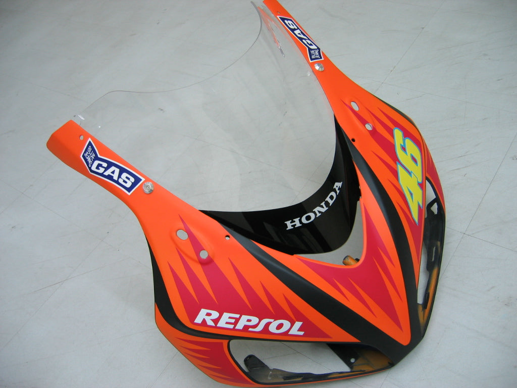 Carene Amotopart 2006-2007 Honda CBR 1000 RR Nero Giallo Valentino Rossi Generico