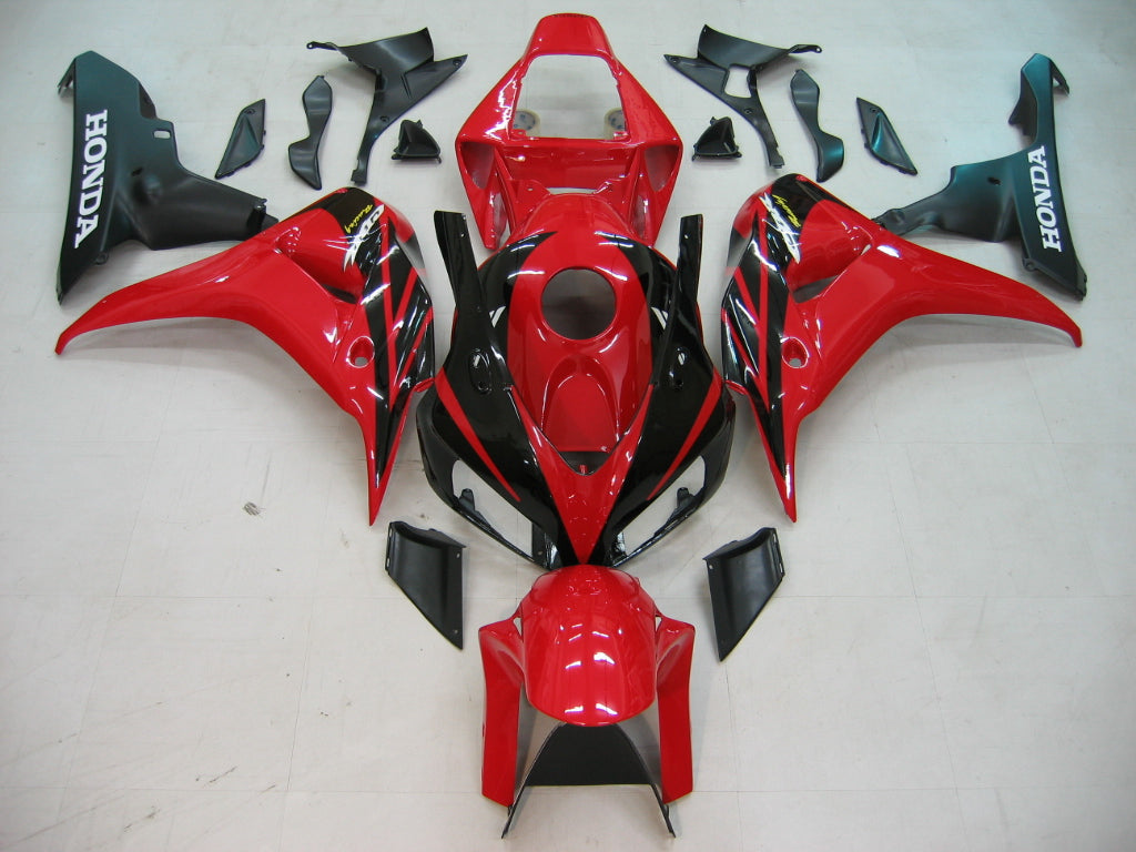 For CBR600RR 2009-2010 Bodywork Fairing Red ABS Injection Molded Plastics Set