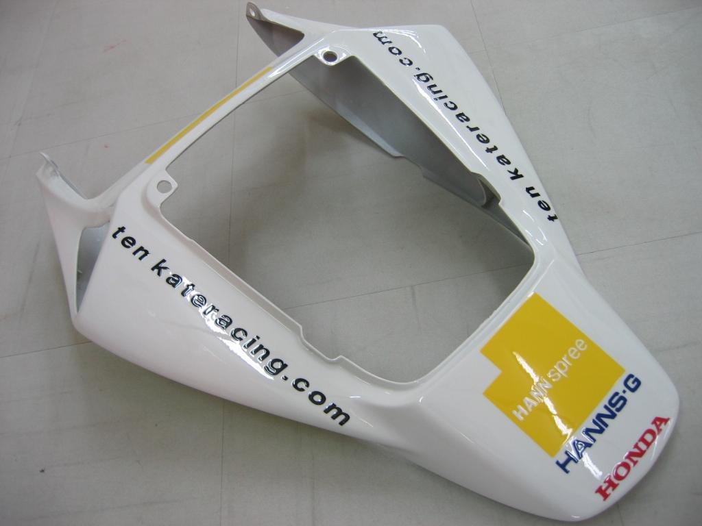 Amotopart Carenados 2006-2007 Honda CBR 1000 RR Blanco No.52 Hannspree Genérico