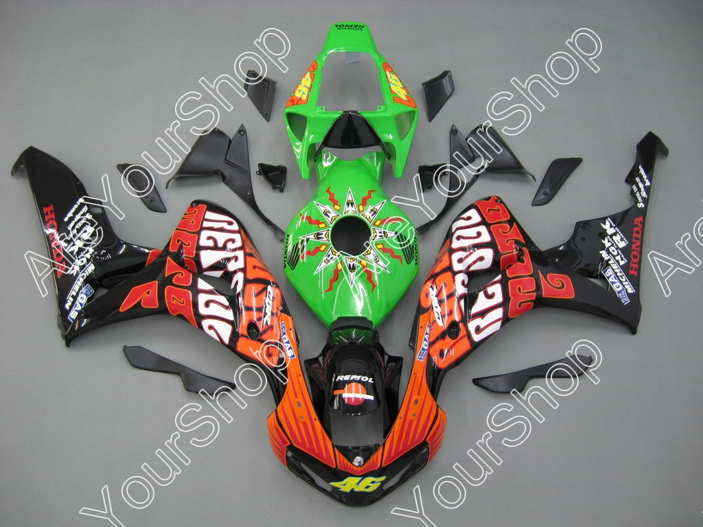 For CBR600RR 2009-2010 Bodywork Fairing ABS Injection Molded Plastics Set 10#