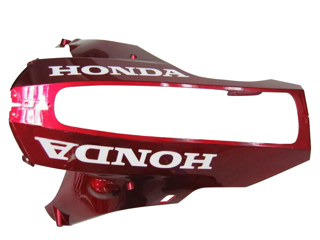 Amotopart Carenados 2006-2007 Honda CBR 1000 RR Blanco y rojo cereza Honda Generic