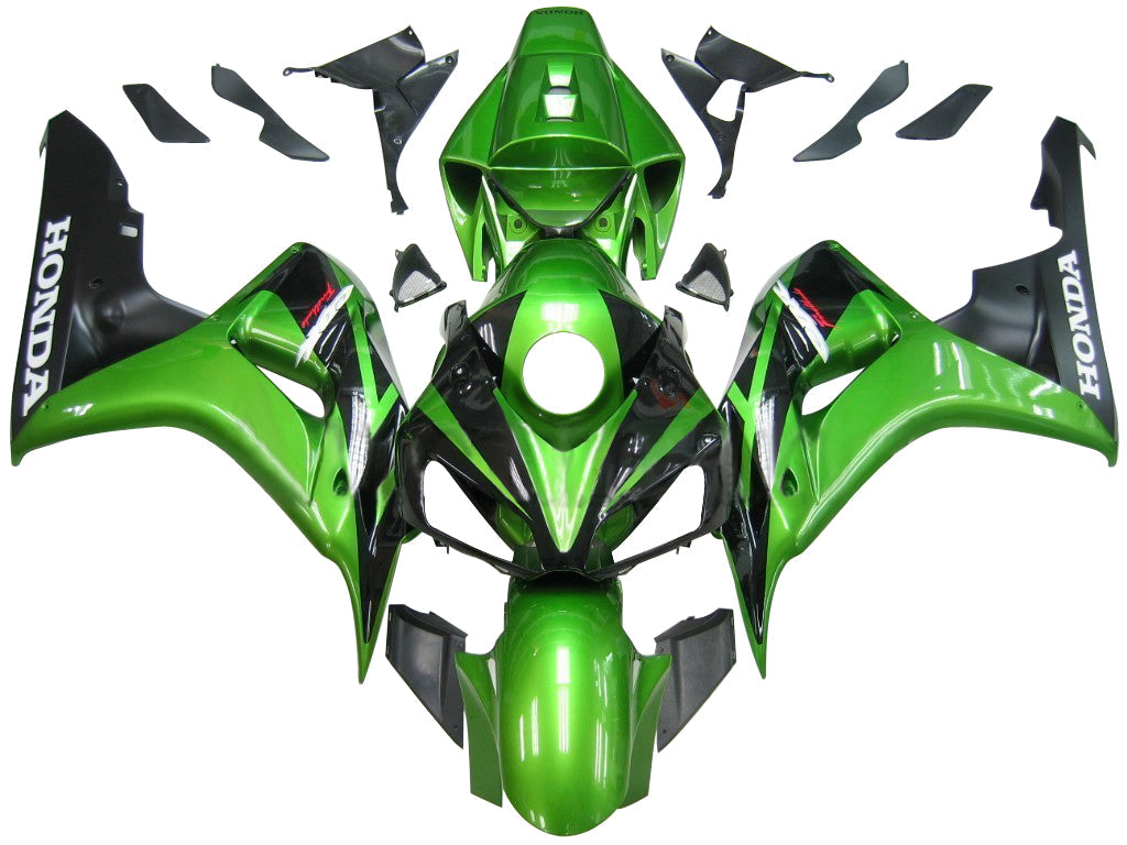 For CBR600RR 2009-2010 Bodywork Fairing Green ABS Injection Molded Plastics Set