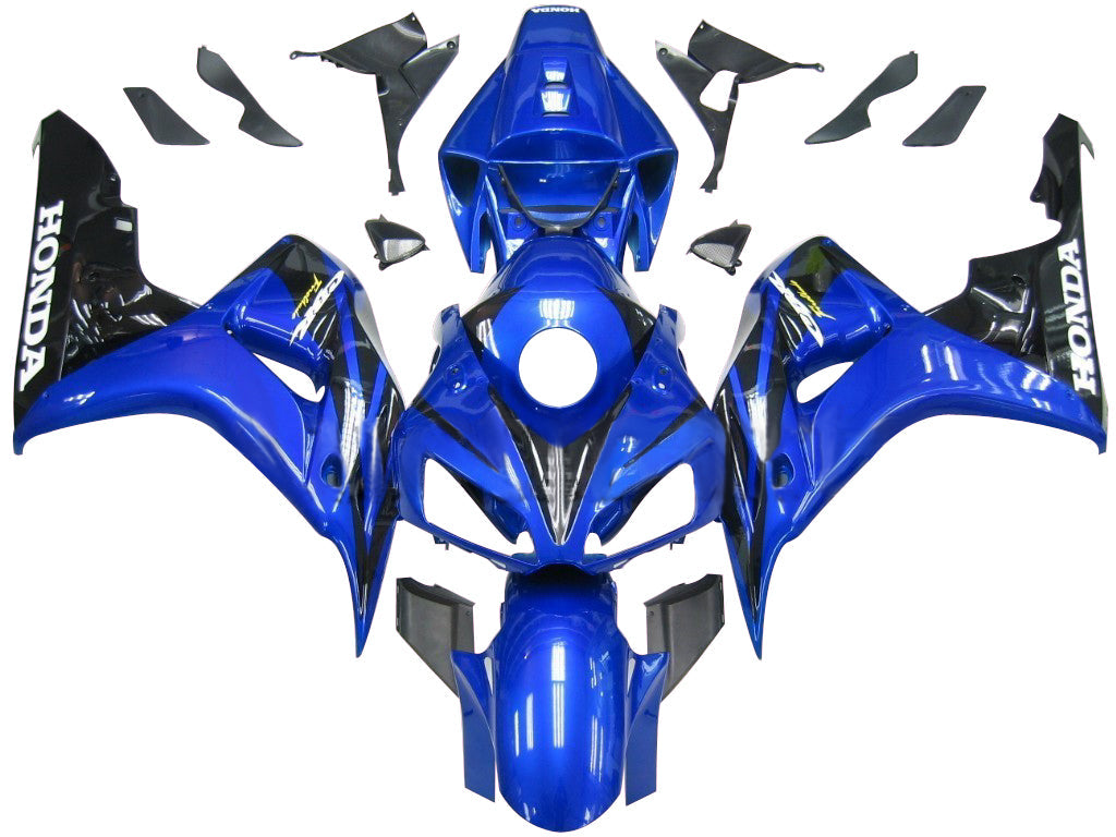 For CBR1000RR 2006-2007 Bodywork Fairing Blue ABS Injection Molded Plastics Set