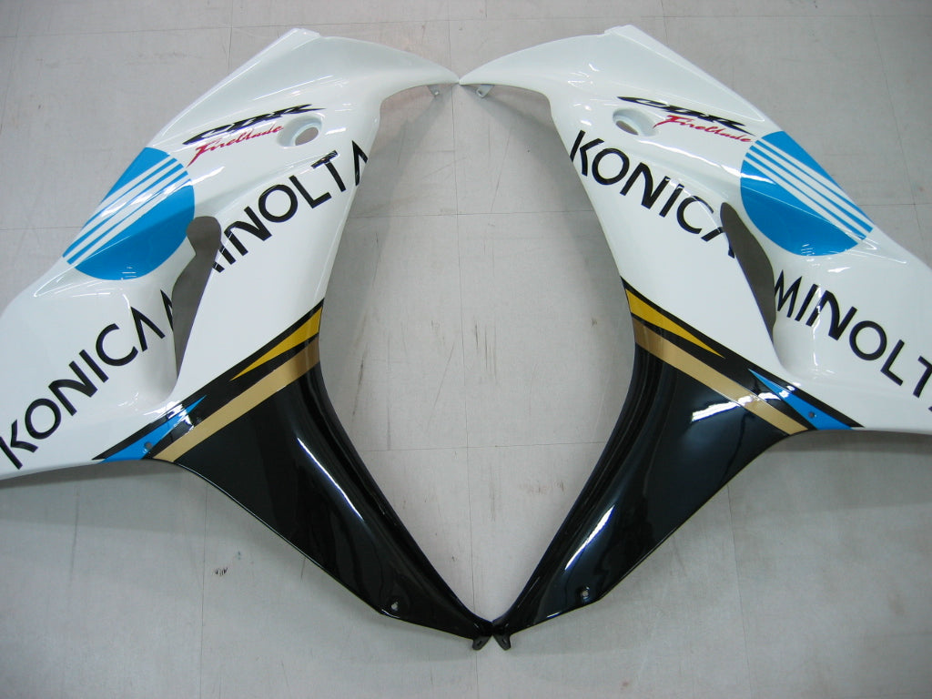 Amotopart Carene 2006-2007 Honda CBR 1000 RR Bianco Konica Minolta Generico