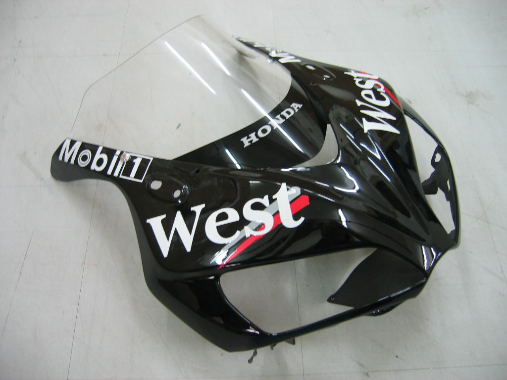 Carénages Amotopart 2006-2007 Honda CBR 1000 RR Black West Generic