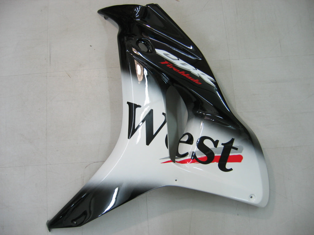 For CBR600RR 2009-2010 Bodywork Fairing Black ABS Injection Molded Plastics Set