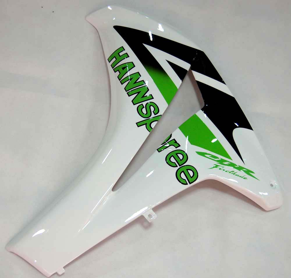 Carénages Amotopart 2008-2011 Honda CBR 1000 RR Blanc Vert Hannspree Generic