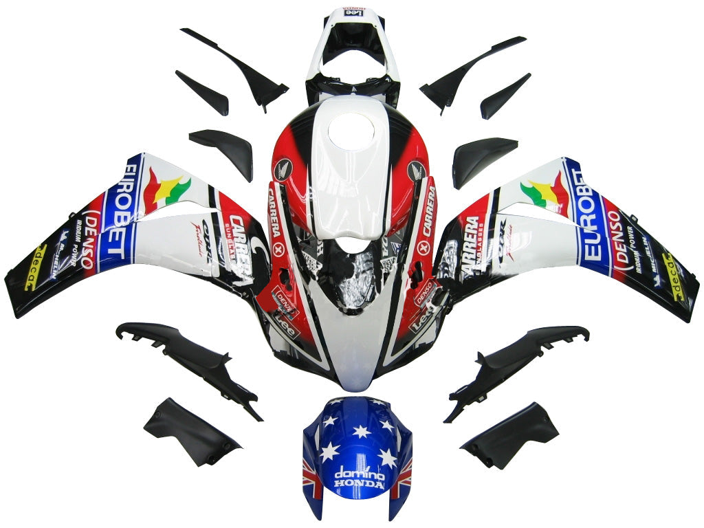 Carene Amotopart 2008-2011 Honda CBR 1000 RR Multicolore Eurobet Generico