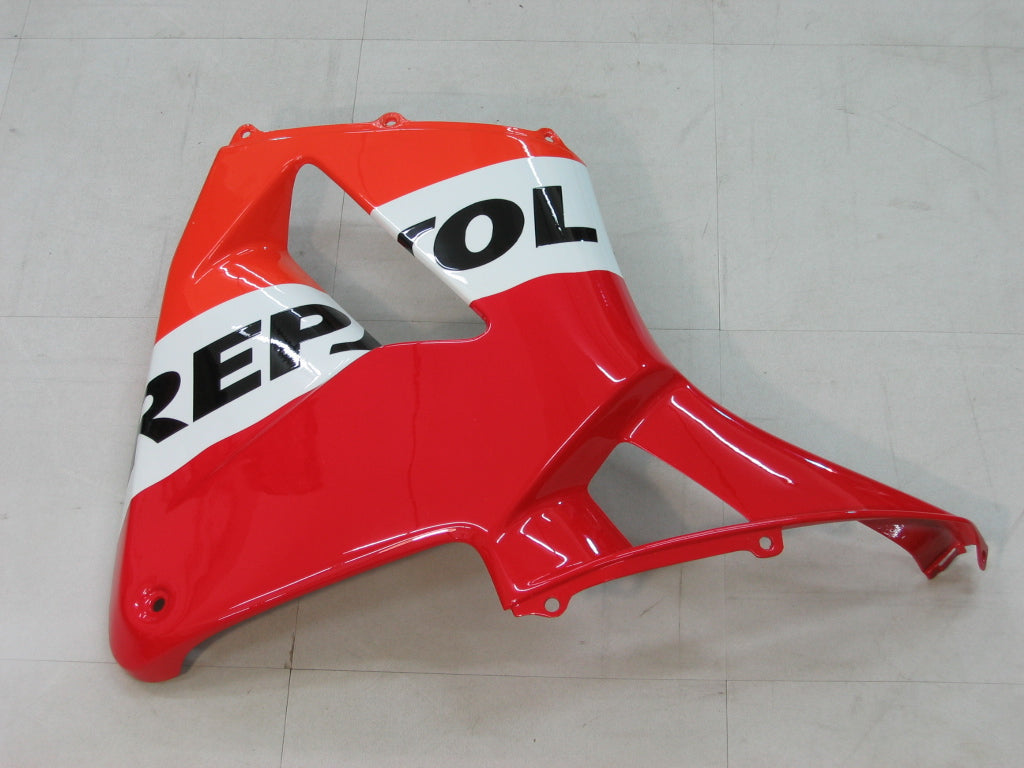 Amotopart pour CBR600RR 2003-2004 carénage de carrosserie Orange rouge ABS moulé par Injection plastique ensemble générique