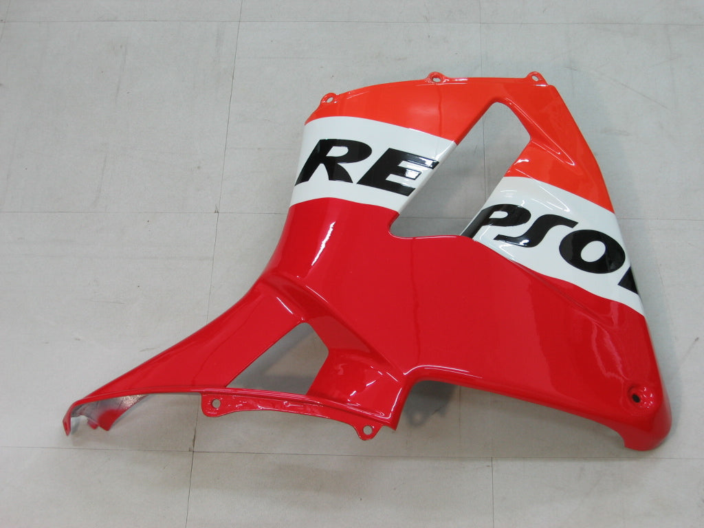 Amotopart pour CBR600RR 2003-2004 carénage de carrosserie Orange rouge ABS moulé par Injection plastique ensemble générique