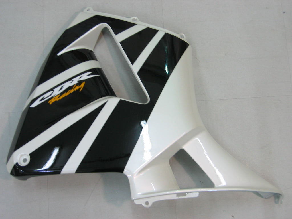 Carénages Amotopart 2003-2004 Honda CBR 600 RR Blanc &amp; Noir Honda Generic