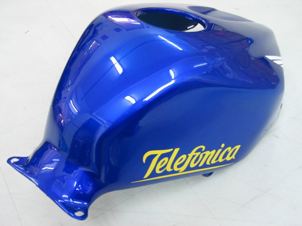 Amotopart pour CBR600RR 2003-2004 carénage de carrosserie bleu ABS moulé par Injection plastique ensemble générique