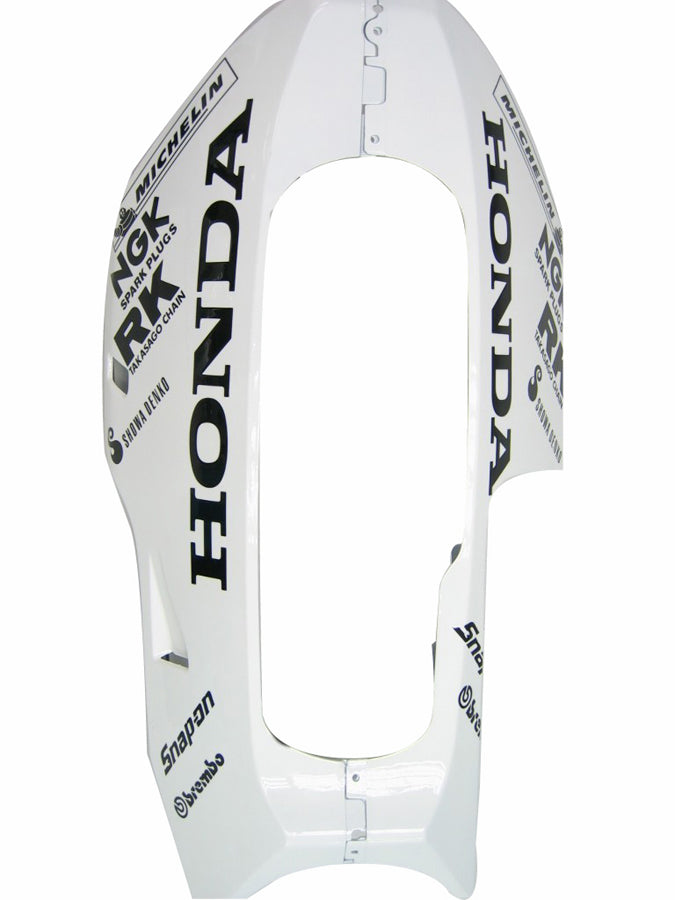 Amotopart pour CBR600RR 2003-2004 carénage de carrosserie blanc ABS moulé par Injection plastique ensemble générique