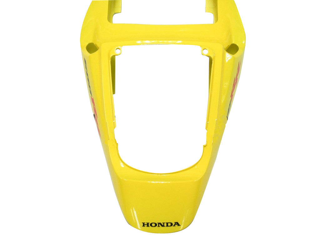 Carénages Amotopart 2003-2004 Honda CBR 600 RR Yellow &amp; Black Flame Generic