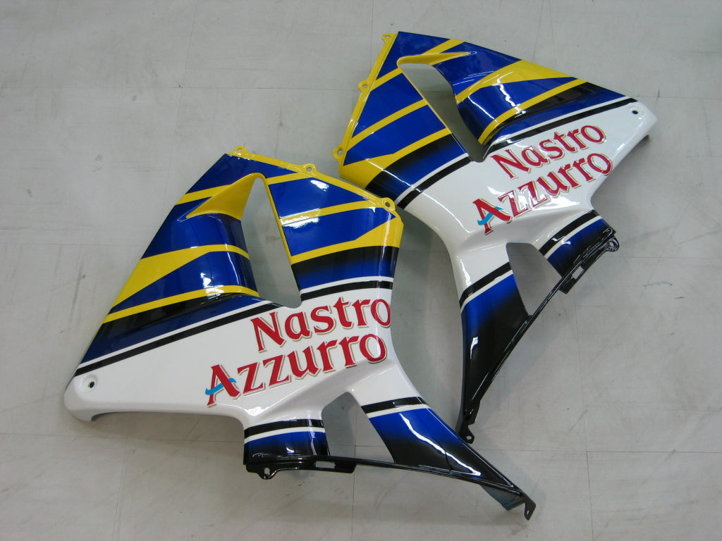 Amotopart Carenados 2005-2006 Honda CBR 600 RR Amarillo No.46 Azzurro Genérico