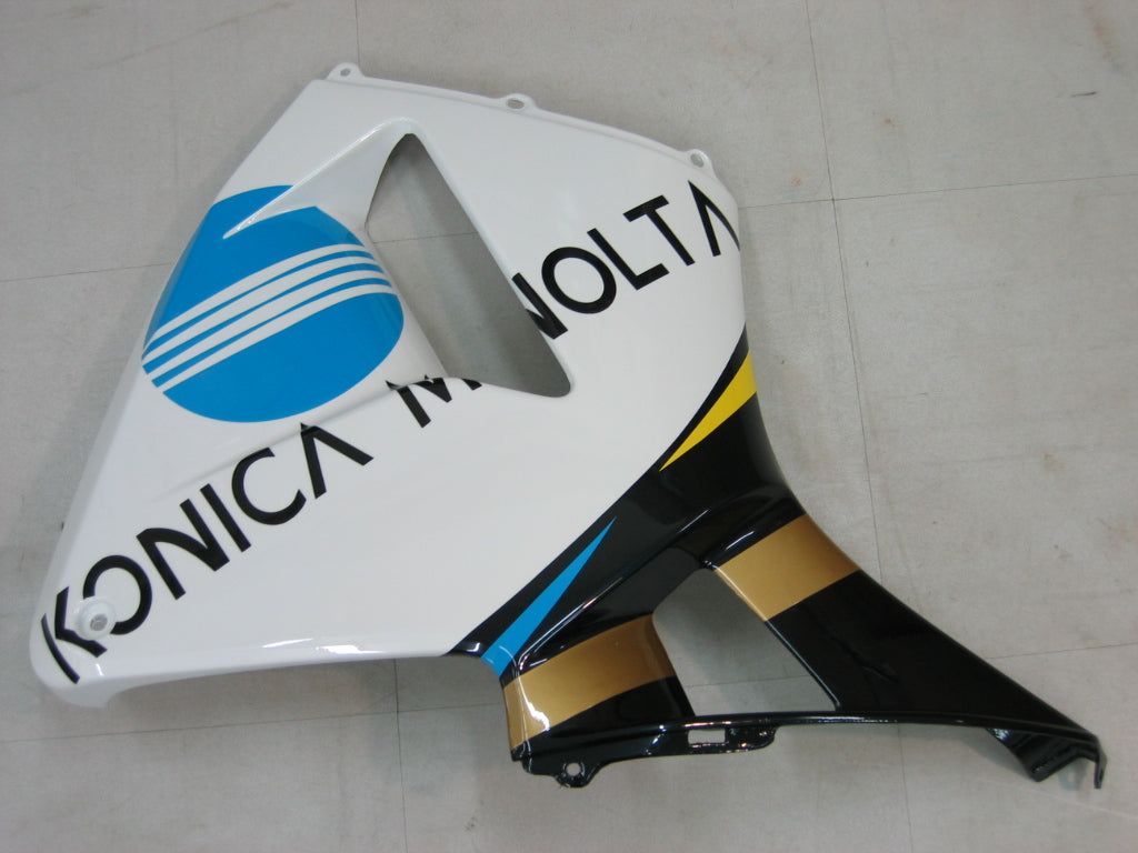 Amotopart Carénages 2005-2006 Honda CBR 600 RR Konica Minolta Générique
