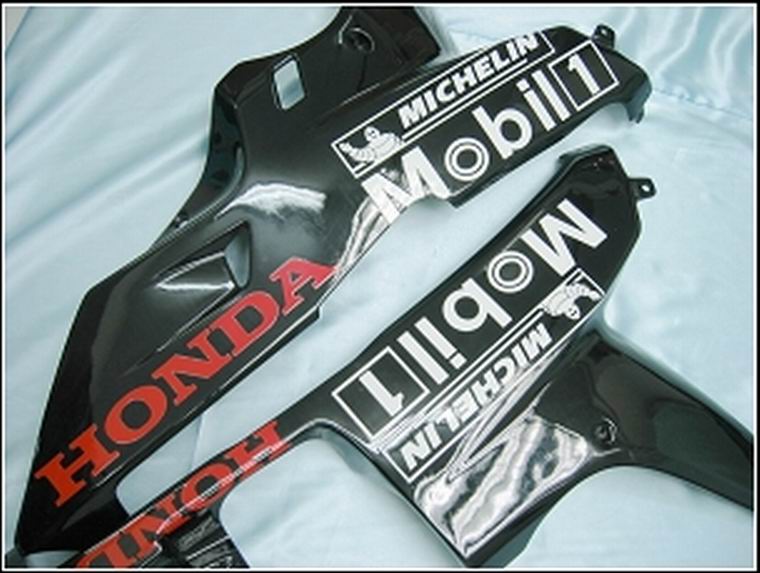 Carénages Amotopart 2007-2008 Honda CBR 600 RR Black West Generic