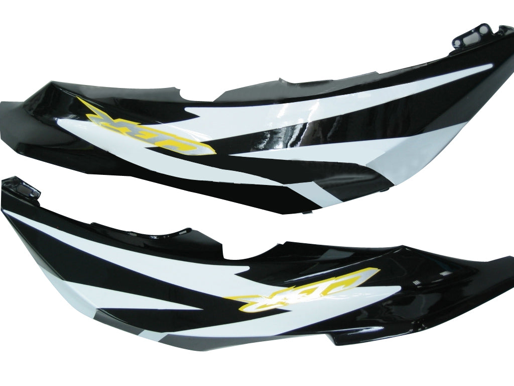 For CBR600RR 2007-2008 Bodywork Fairing White & Black ABS Injection Molded Plastics Set