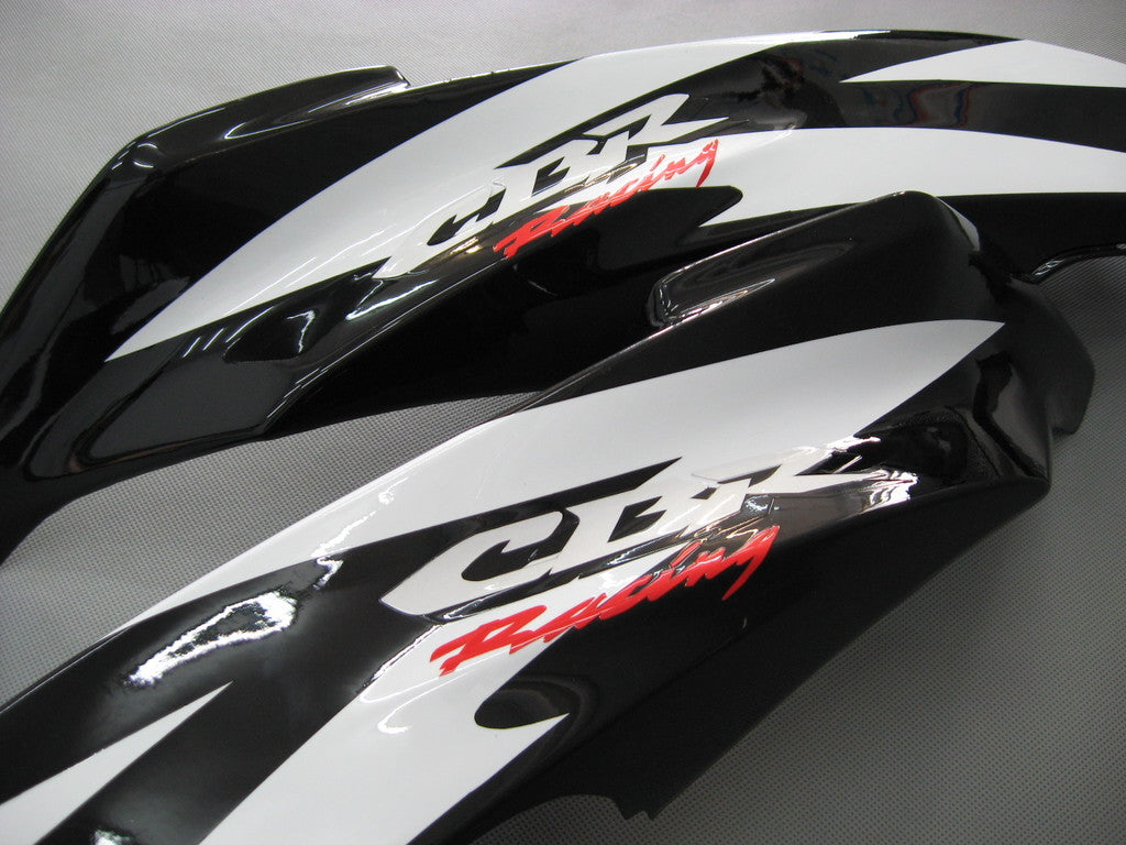 For CBR600RR 2007-2008 Bodywork Fairing Black ABS Injection Molded Plastics Set