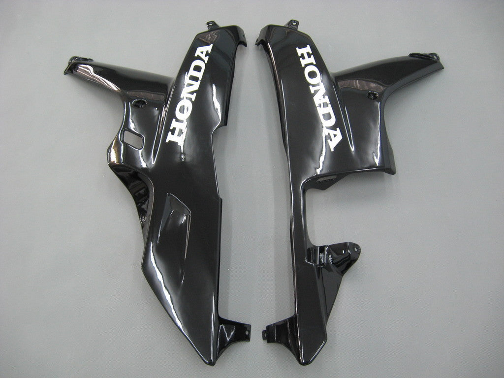 For CBR600RR 2007-2008 Bodywork Fairing Black ABS Injection Molded Plastics Set