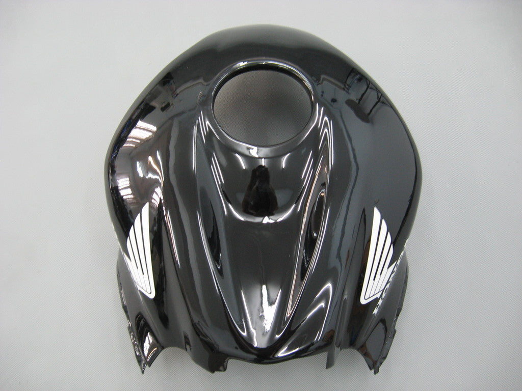 For CBR600RR 2007-2008 Bodywork Fairing Black ABS Injection Molded Plastics Set