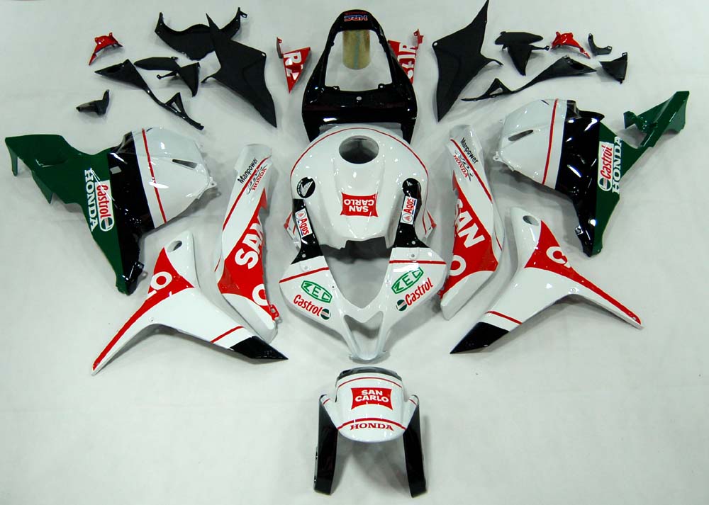 Amotopart Carenados 2009-2012 Honda CBR 600 RR Multicolor San Carlo Genérico
