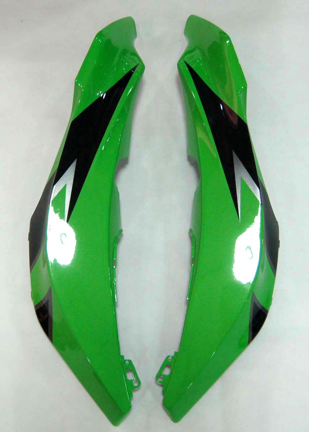 Carene Amotopart 2009-2012 Honda CBR 600 RR Verde &amp; Nero CBR Generic
