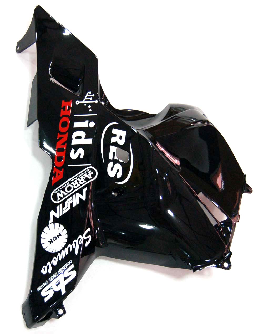 Carénages Amotopart 2009-2012 Honda CBR 600 RR Blanc &amp; Noir Hannspree Generic