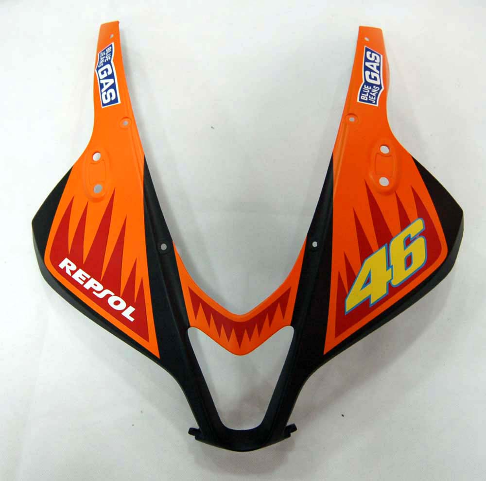 For CBR600RR 2009-2010 Bodywork Fairing Yellow Orange ABS Injection Molded Plastics Set